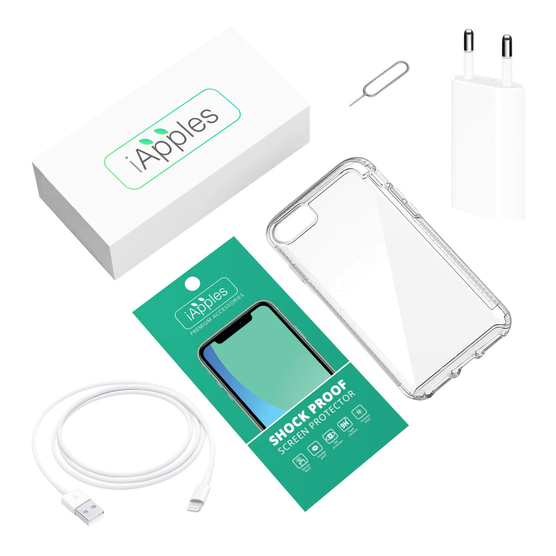 Apple iPhone Accessoirepakket (Originele Oplader) - iApples