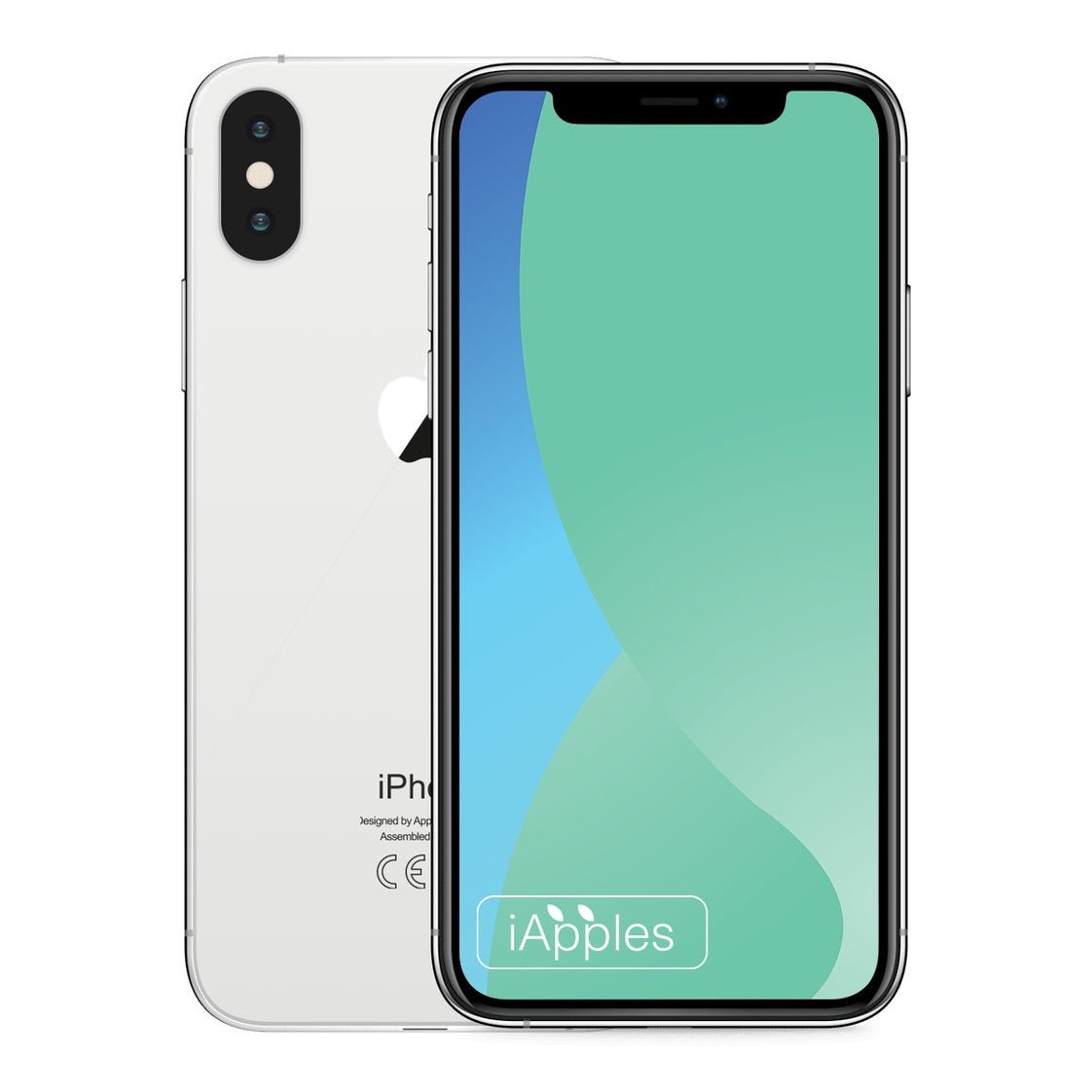 Apple iPhone X Zilver - iApples