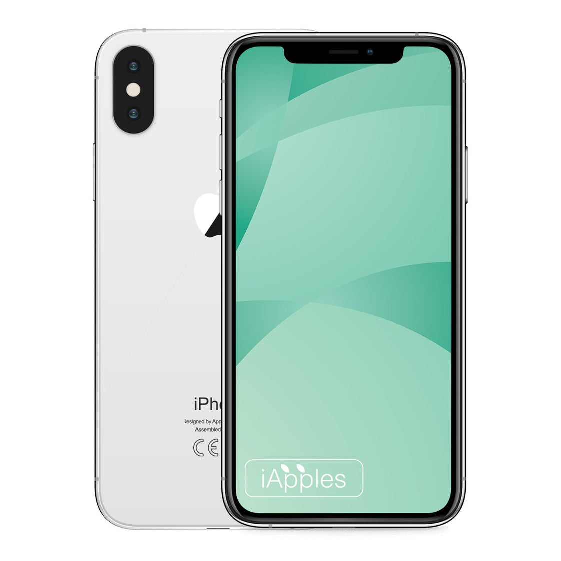 Apple iPhone Xs Zilver - iApples